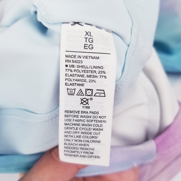 Old Navy Light Support PowerSoft Longline Sports Bra NWT - Picture 6 of 13